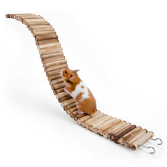 Niteangel Hamster Suspension Bridge Toy - Long Climbing Ladder for Dwarf Syrian Hamster Mice Mouse Gerbils and Other Small Animals