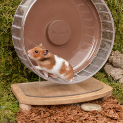 Niteangel Anti-Slide Hamster Wheel Platform - Fits Super-Silent Hamster Wheel | Acrylic Wheel | Wooden Wheel | Cloud Series Hamster Wheel
