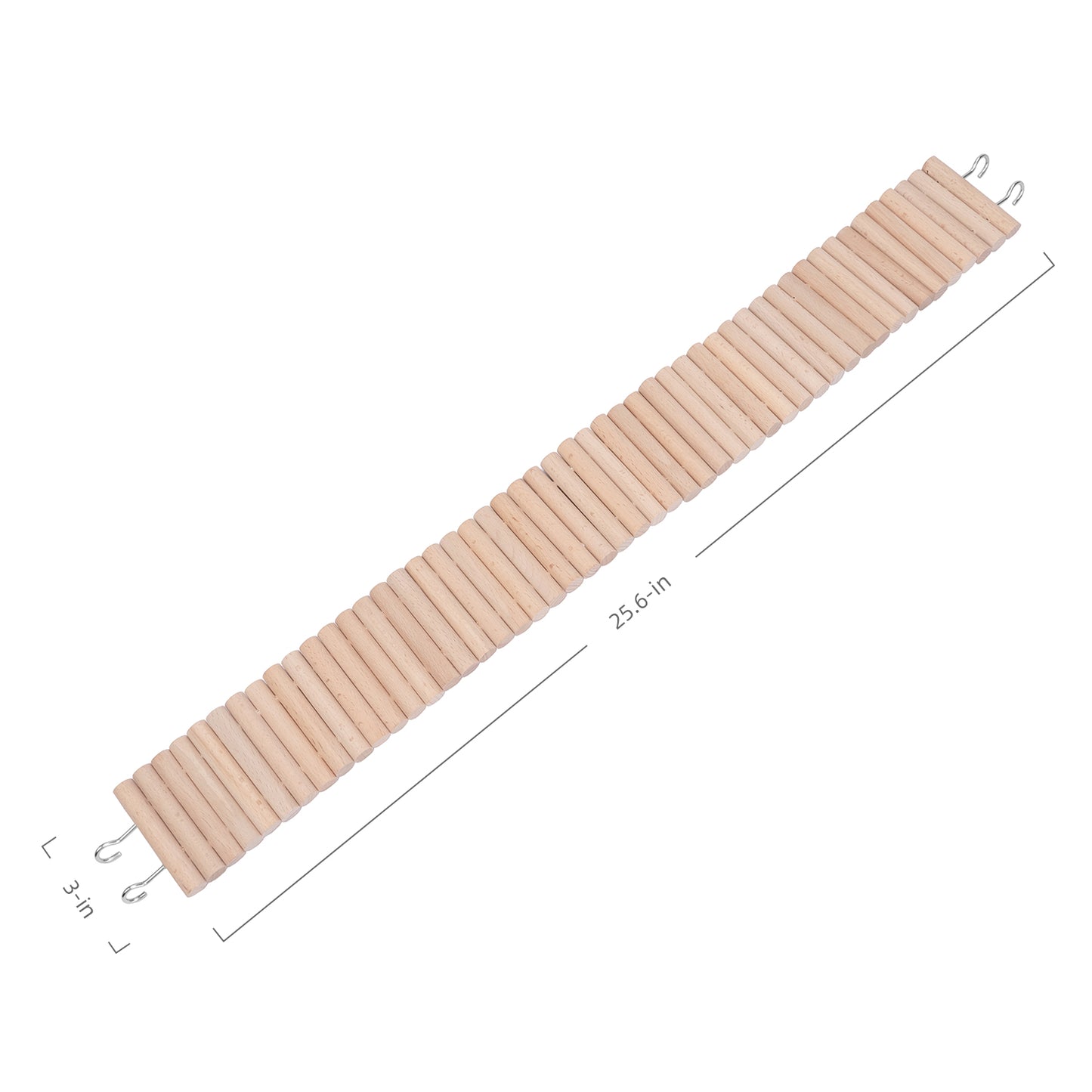 Niteangel Hamster Suspension Bridge Toy - Long Climbing Ladder for Dwarf Syrian Hamster Mice Mouse Gerbils and Other Small Animals
