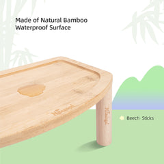 Niteangel Anti-Slide Hamster Wheel Platform - Fits Super-Silent Hamster Wheel | Acrylic Wheel | Wooden Wheel | Cloud Series Hamster Wheel