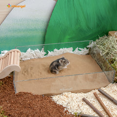 Niteangel Desert Badender Wüstensand für Hamster, Rennmäuse, Mäuse, Degu oder andere kleine Haustiere