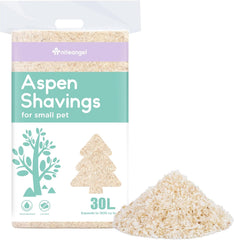 Niteangel Aspen Shaving Hamster Beddings for Syrian Dwarf Hamster Gerbil Mice Degu Rat Rabbit Bunny Guinea Pig Chinchilla Hedgehog or Other Small Pets