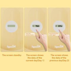 Niteangel Schrittzähler für Hamsterräder – Schrittzähler für Kleintiere, passend für das superleise Niteangel Hamsterrad | Acrylrad | Holzrad | Hamsterrad der Cloud-Serie