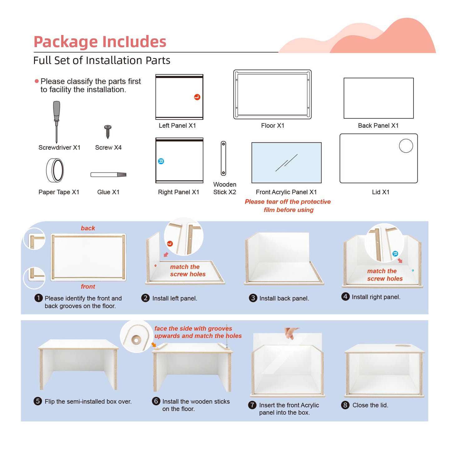 Niteangel Visible Hamster Digging Box: - for Syrian Dwarf Roborovski Campbell Hamsters