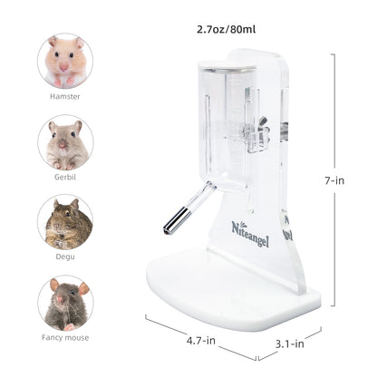 Niteangel Wasserflasche mit Ständer für kleine Nagetiere