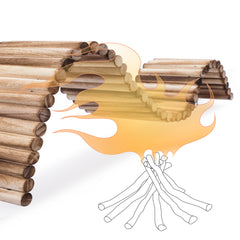 Niteangel Hamster Suspension Bridge Toy - Long Climbing Ladder for Dwarf Syrian Hamster Mice Mouse Gerbils and Other Small Animals