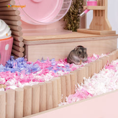 Niteangel Hamster Suspension Bridge Toy - Long Climbing Ladder for Dwarf Syrian Hamster Mice Mouse Gerbils and Other Small Animals