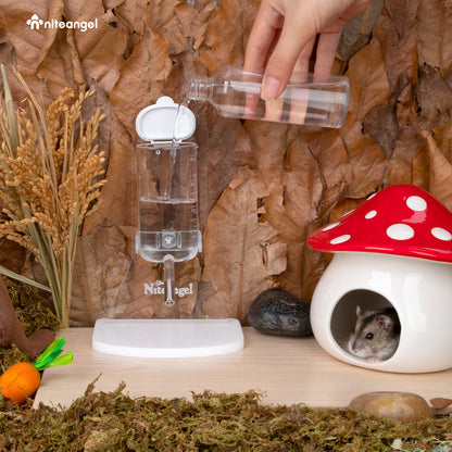Niteangel Wasserflasche mit Ständer für kleine Nagetiere