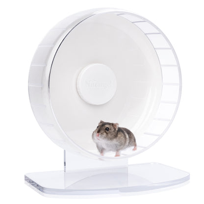 Niteangel Super-Silent Hamster-Laufräder: – Leise Spinner-Hamster-Laufräder mit verstellbarem Ständer für Hamster, Rennmäuse, Mäuse oder andere kleine Tiere