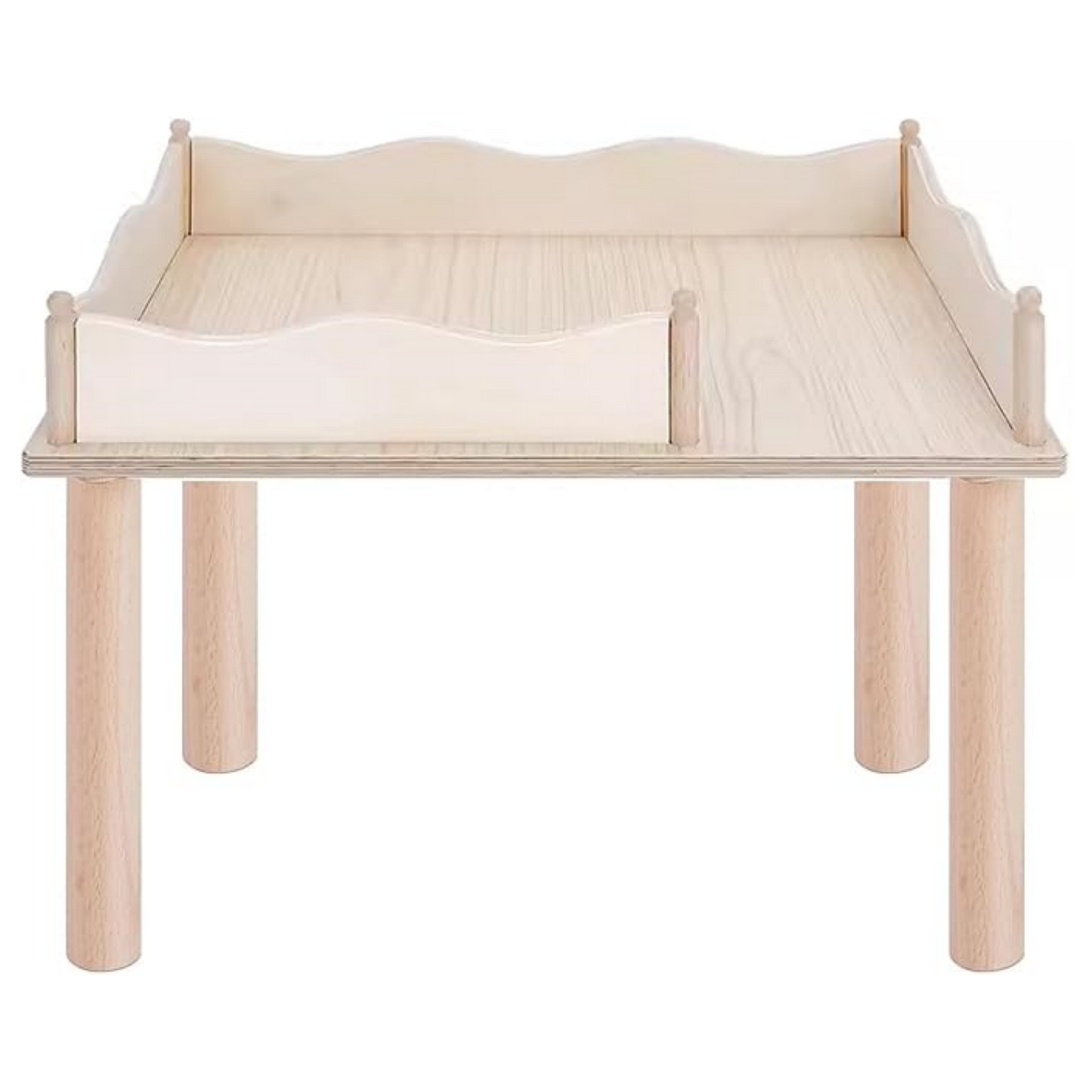 Niteangel Hamster Play Wooden Platform & Multi-Chamber Series Maze Fence for Dwarf Syrian Hamsters Gerbils Mice Degus or Other Small Pets