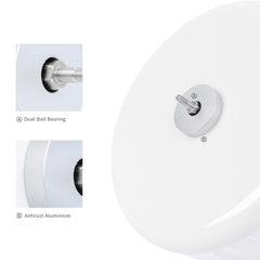 Niteangel Super-Silent Hamster Exercise Wheels: - Quiet Spinner Hamster Running Wheels with Adjustable Stand for Hamsters Gerbils Mice Or Other Small Animals