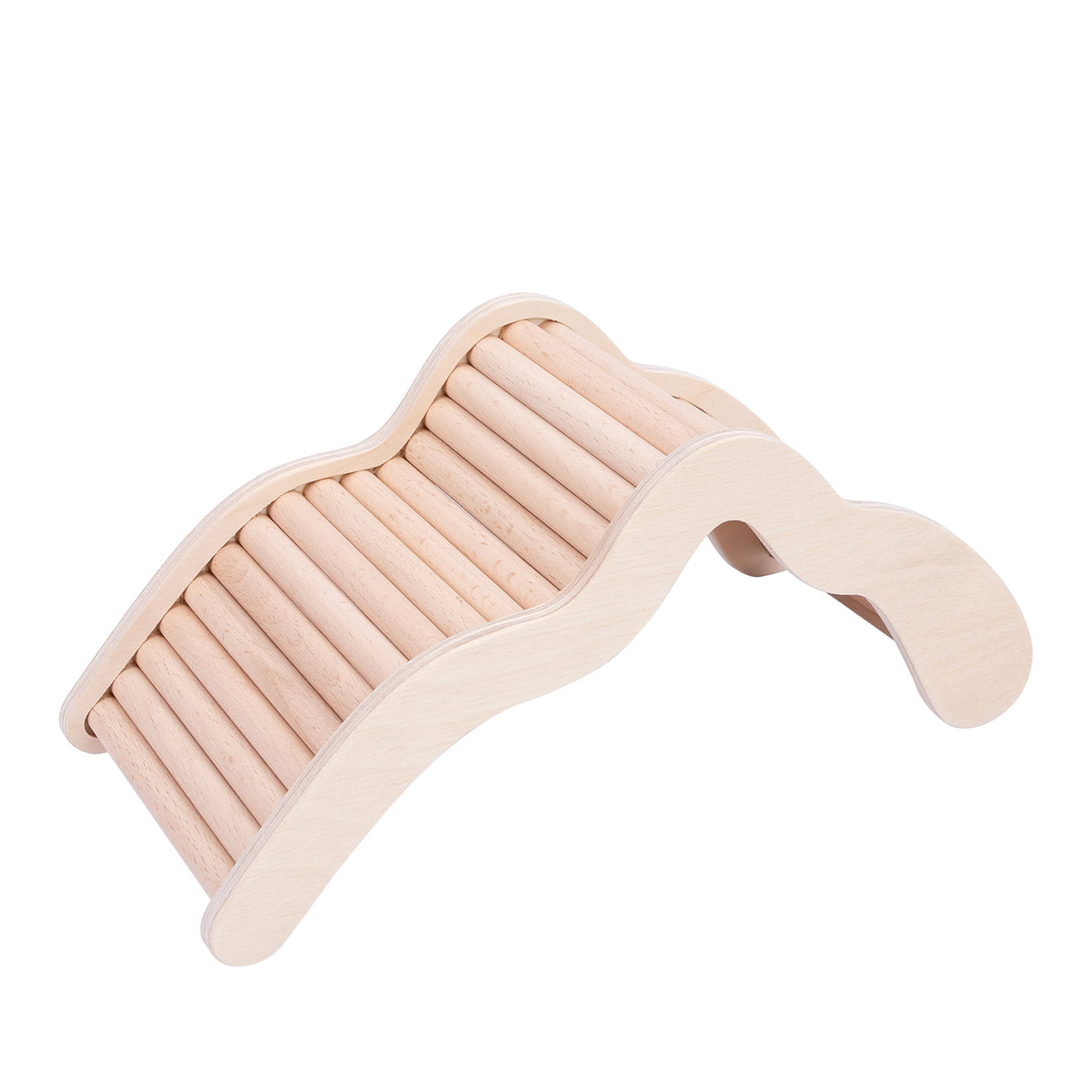 Niteangel Hamster-Kletterspielzeug, Holzleiterbrücke für Hamster, Rennmäuse, Mäuse und Kleintiere