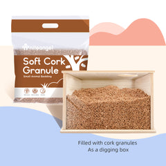 Niteangel Visible Hamster Digging Box: - for Syrian Dwarf Roborovski Campbell Hamsters