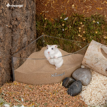 Niteangel Desert Badender Wüstensand für Hamster, Rennmäuse, Mäuse, Degu oder andere kleine Haustiere