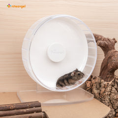 Niteangel Super-Silent Hamster Exercise Wheels: - Quiet Spinner Hamster Running Wheels with Adjustable Stand for Hamsters Gerbils Mice Or Other Small Animals